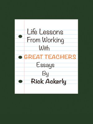 cover image of Life Lessons from Working with Great Teachers